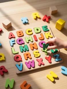 Toyvision Hot Sale Capital Alphabets Letters Learning Educational Puzzle Toy for Kids