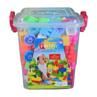 Faibhi 125pcs Building Blocks with Storage Container