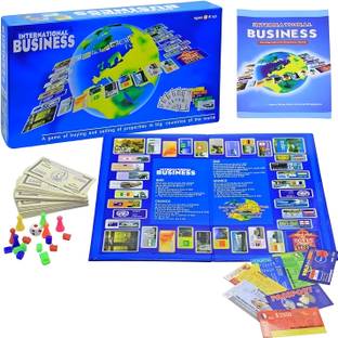 Zenex store Plastic and Paper International Business Family Board Game Board Game