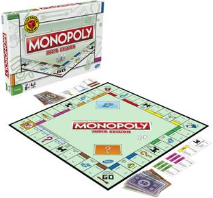 Monopoly India Edition Board Game for Families and Kids Ages 8 and