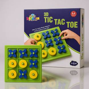 Shree TOY 3D Tic Tac Toe Dart Board Game