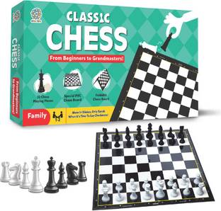 Atom Toys Junior Chess Board Game Set for Kids & Adults