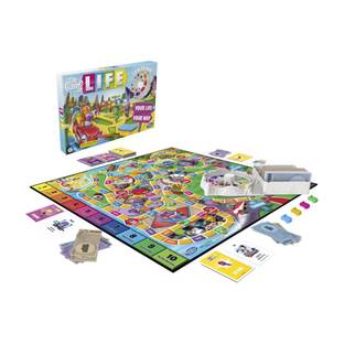 Hasbro Gaming The Game of Life Board Game, Family Games for Kids