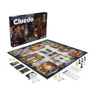 Hasbro Gaming Clue Board Game, Mystery Games for 2-6 Players, Family Games
