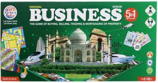 Mairaag Ratna’s Business Senior 5 in 1 Board Game with Notes 2-4