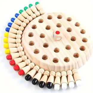 Ajdk Mart Wooden Board Chess Game for Kids & Adults Premium Wooden