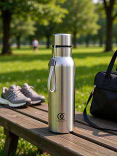 Omichef Bolt Leak Proof 750ml Stainless Steel Water Bottle BPA Free Single Wall 750 ml Steel Bottle