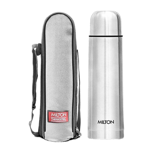 Milton Flip lid 500 Thermosteel Water Bottle, ISI Certified, 24 Hr Hot