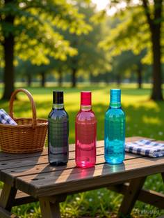 Omortex Pack of 3 Perfect bottle for hydrated at school,college,work,gym & outdoor