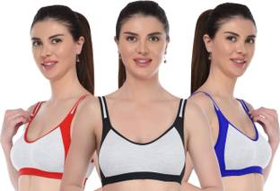 Sexy Bust Women Sports Non Padded Bra