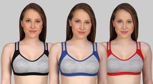 Sexy Bust Women Sports Non Padded Bra