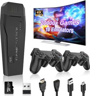 Timkolas 4K HD 2.4g tv video game with 2 wireless controller and