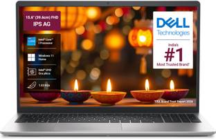 DELL 15 (Previously Inspiron) Intel Core i5 13th Gen 1334U - (16 GB/512 GB SSD/Windows 11 Home) DC15250 / DB15250 Thin a