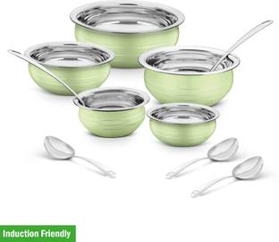 Classic Essentials Pista Handi/patila/bhagona/biryani cook & serve Induction Bottom Cookware Set
