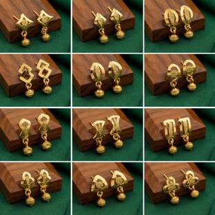 Tinaliva Brass Drops & Danglers, Earring Set