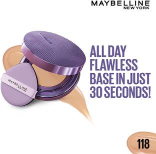 Maybelline NEW York Super Stay Matte Max Cushion Foundation, Monsoon Proof, Heat