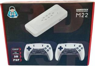 HG World M22 Retro Gaming Console with 2.4G Dual Wireless Gamepad Game