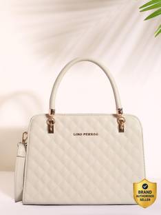LINO PERROS Women White Shoulder Bag