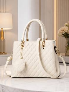 Paradise Fashion Women White Shoulder Bag
