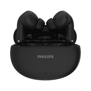 PHILIPS TAT1269BK In-Ear Earbuds, 13mm Drivers, 40H, IPX5, BT 5.4, Touch/Voice Controls Bluetooth