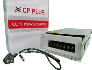 CP Plus CCTV Metal Body Power Supply 12V 10Amp For 8Ch With