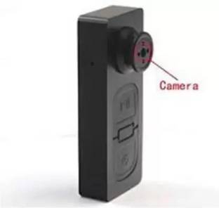 Peramisym Hidden Spy Camera HD Audio and Video CCTV Button Camera support