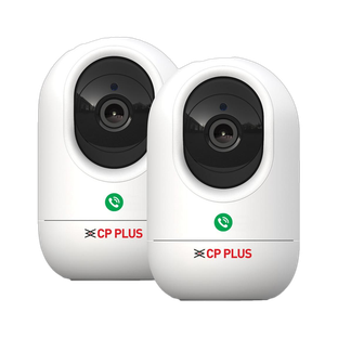 CP Plus CP-E24Q Wi-Fi Smart CCTV Camera with Press to Call &