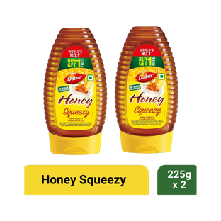 Dabur Honey Squeezy�400g (Buy 1 Get Free)