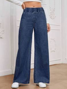 KASHIAN Flared Women Blue Jeans