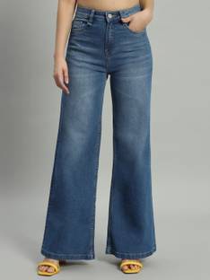 GUTI Flared Women Blue Jeans