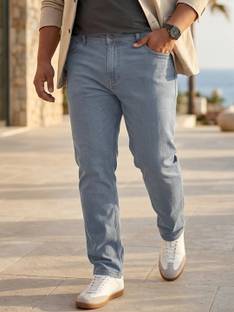 Urbano Plus Regular Men Grey Jeans