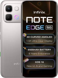 Infinix Note edge (Lunar Titanium, 256 GB)