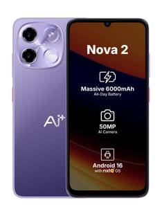 Ai+ Nova 2 5G (Purple, 64 GB)