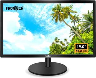 Frontech - 48.26 cm (19 inch) HD LED Backlit VA Panel Monitor (MON-0001)