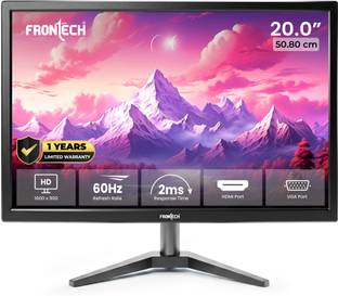 Frontech - 50.8 cm (20 inch) HD LED Backlit VA Panel Monitor