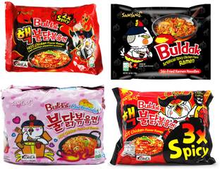 Samyang Noodles Pack of 4 Combo