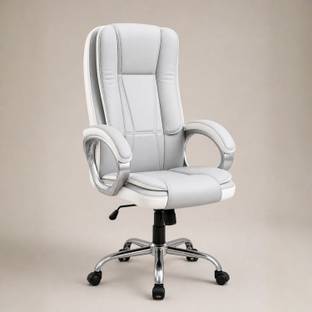 ACTIVA Venture Ergonomic Office Chair| Swivel Chair with Adjustable Height Leatherette Office Adjustable Arm Chair