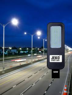 Jeko 50W Waterproof Outdoor LED Street Light - BIS Approved Corded Electric Street Lamp for Reliable Illumination Street