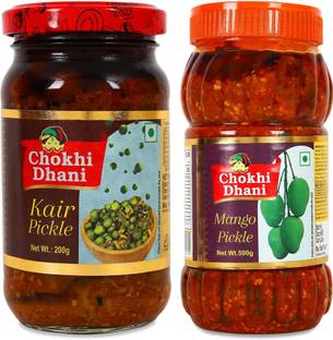 Chokhi Dhani 200gm Kair Pickle, 500gm Mango Pickle