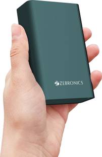 ZEBRONICS 20000 mAh 22.5 W Compact Power Bank