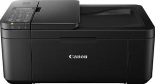 Canon E4570 Multi-function WiFi Color Inkjet Printer with Voice Activated Printing Google Assistant and Alexa with Auto 