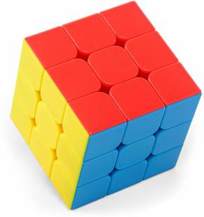Kobbet Rubik Cubes 3x3 High Speed Stickerless Magic Puzzle Cube Game Toy