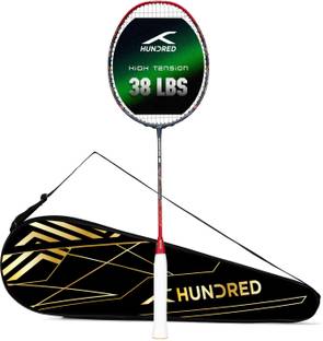Hundred Predator 82 Extra Strong (≤38lbs) Black Strung Badminton Racquet