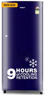 Whirlpool 184 L Direct Cool Single Door 3 Star Refrigerator  with upto 9 hour cooling retention, fridge, (2026 Model)