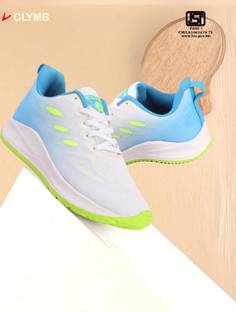 Clymb Fuse 4 White Green Walking/Outdoor/Gym & Traning Outdoors For Men