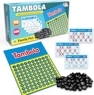 Little Berry Tambola Housie Board Game for Adults - Tambola Game Set