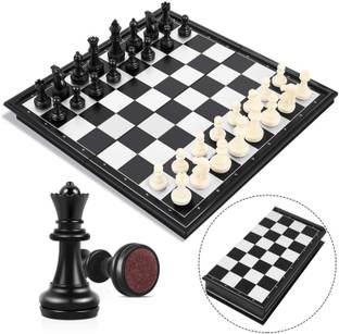 Apex Media AND Marketing India Magnetic chess board game ,Foldable Chess board
