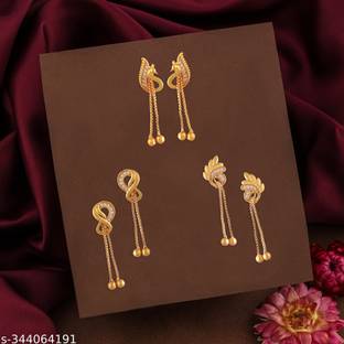 Predzthing Diamond Alloy Drops & Danglers, Tassel Earring