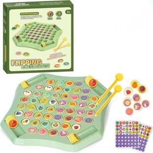 CountryLink 54PCS Animal Flip Memory Chess Game – Fun Matching Board Game