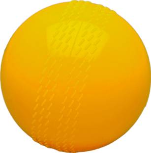 Cloverbyte Yellow Practice Cricket Wind Ball for-Indoor & Outdoor Street & Beach
